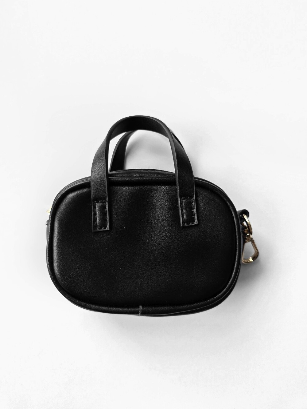 NWOT | A NEW DAY Black Mini Satchel Bag Clip